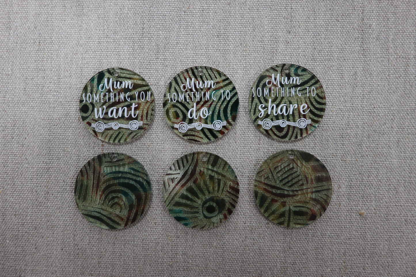Christmas tags - Set of 6