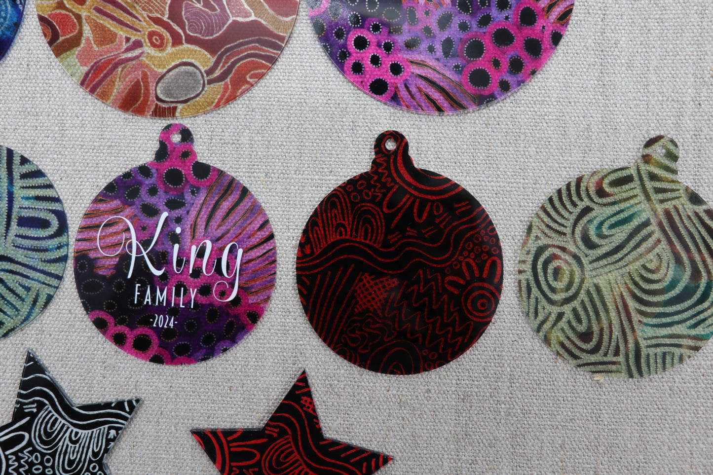 Christmas baubles