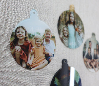Christmas Photo Baubles 2024